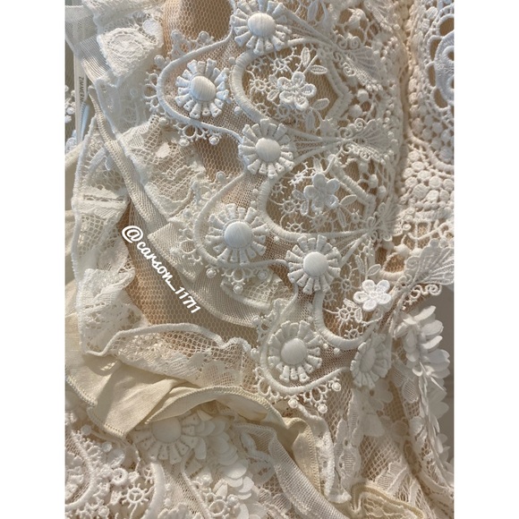 NEW Zimmermann Wonderland Lace Frill Gown AU2 - Picture 8 of 14